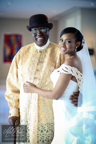 Father Bride Wedding Nigerian