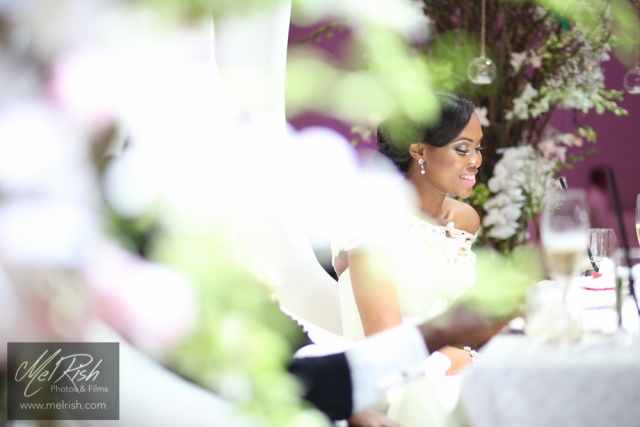 bride make up decor married wedding dubai nigerian